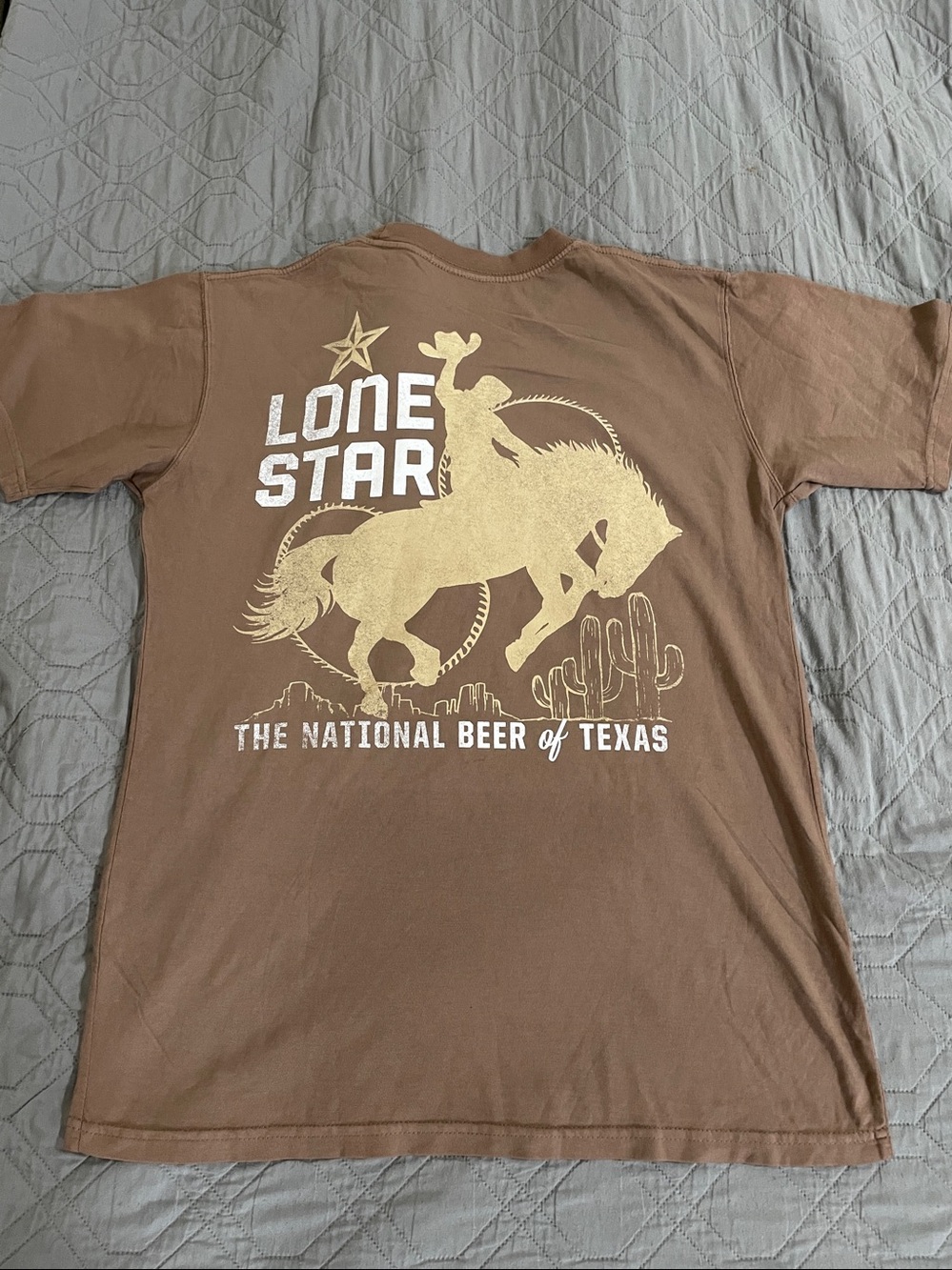 Lone Star Beer Of Texas Shirt - Picture 4 of 4